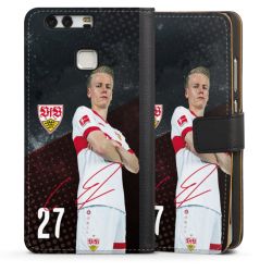 Sideflip mit langer Lasche schwarz