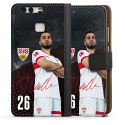 Sideflip mit langer Lasche schwarz