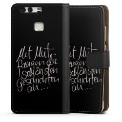 Sideflip mit langer Lasche schwarz