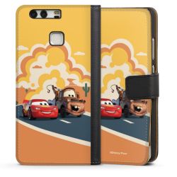 Sideflip mit langer Lasche schwarz