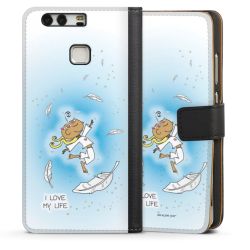 Sideflip mit langer Lasche schwarz