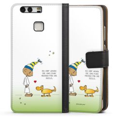 Sideflip mit langer Lasche schwarz