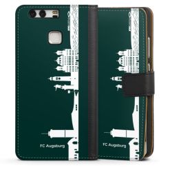 Sideflip mit langer Lasche schwarz