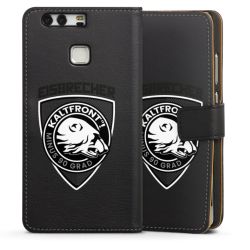 Sideflip mit langer Lasche schwarz