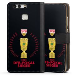 Sideflip mit langer Lasche schwarz