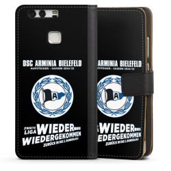 Sideflip mit langer Lasche schwarz