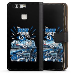 Sideflip mit langer Lasche schwarz