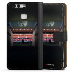 Sideflip mit langer Lasche schwarz