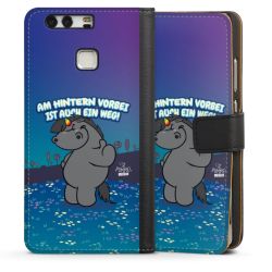 Sideflip mit langer Lasche schwarz