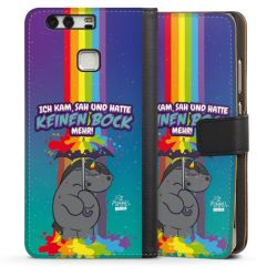 Sideflip mit langer Lasche schwarz