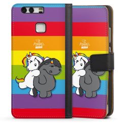 Sideflip mit langer Lasche schwarz