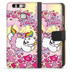 Sideflip mit langer Lasche schwarz