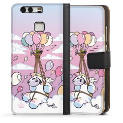 Sideflip mit langer Lasche schwarz