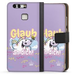 Sideflip mit langer Lasche schwarz