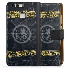 Sideflip mit langer Lasche schwarz