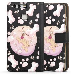 Sideflip mit langer Lasche schwarz