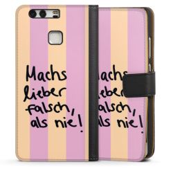 Sideflip mit langer Lasche schwarz