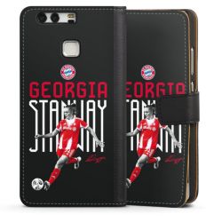 Sideflip mit langer Lasche schwarz