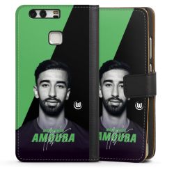 Sideflip mit langer Lasche schwarz