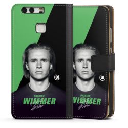 Sideflip mit langer Lasche schwarz