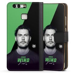 Sideflip mit langer Lasche schwarz