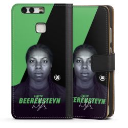 Sideflip mit langer Lasche schwarz