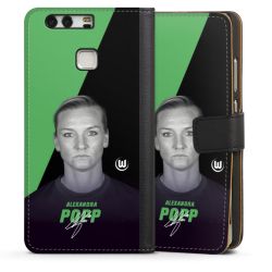 Sideflip mit langer Lasche schwarz