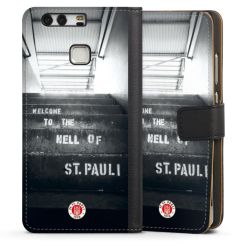 Sideflip mit langer Lasche schwarz