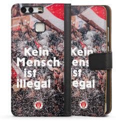 Sideflip mit langer Lasche schwarz