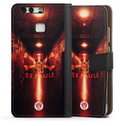 Sideflip mit langer Lasche schwarz