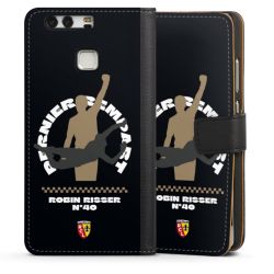 Sideflip mit langer Lasche schwarz