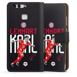 Sideflip mit langer Lasche schwarz