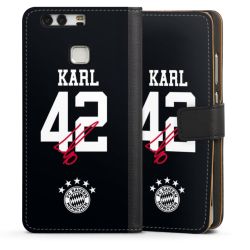 Sideflip mit langer Lasche schwarz