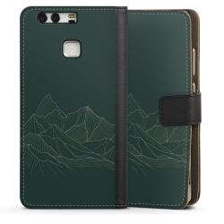 Sideflip mit langer Lasche schwarz