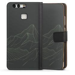 Sideflip mit langer Lasche schwarz