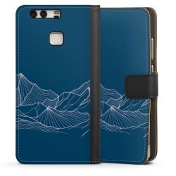 Sideflip mit langer Lasche schwarz