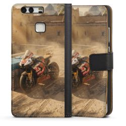 Sideflip mit langer Lasche schwarz