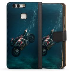 Sideflip mit langer Lasche schwarz