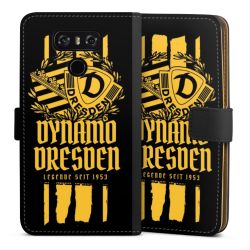 Sideflip mit langer Lasche schwarz