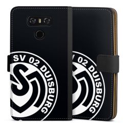 Sideflip mit langer Lasche schwarz