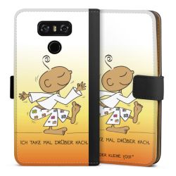 Sideflip mit langer Lasche schwarz