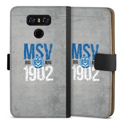 Sideflip mit langer Lasche schwarz