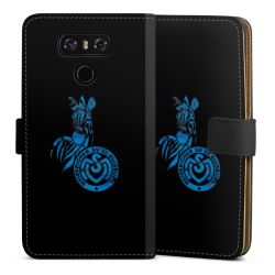 Sideflip mit langer Lasche schwarz