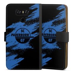 Sideflip mit langer Lasche schwarz