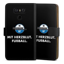 Sideflip mit langer Lasche schwarz