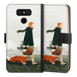 Sideflip Fodral med flap svart