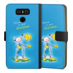 Sideflip mit langer Lasche schwarz