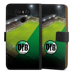 Sideflip mit langer Lasche schwarz