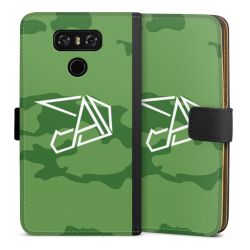 Sideflip mit langer Lasche schwarz