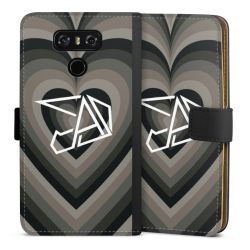 Sideflip mit langer Lasche schwarz